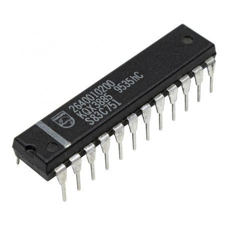 مجموعه 5 عددی میکروکنترلرS83C751 پکیج DIP مارک Philips مجموعه 5 عددی میکروکنترلرS83C751 پکیج DIP مارک Philips