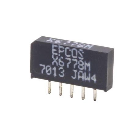 مجموعه 5 عددی فیلتر SAW میان گذر مدل X6778M مارک EPCOS مجموعه 5 عددی فیلتر SAW میان گذر مدل X6778M مارک EPCOS