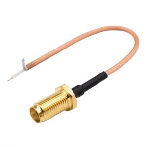 مجموعه 5 عددی رابط SMA-F - کانکتور روپنلی SMA-F‏ سیم دار- افزایش طول آنتن لحیمی