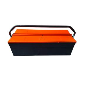 جعبه ابزار فلزی 50 سانت 2 طبقه تبریز ابزار غفاری مدل 502