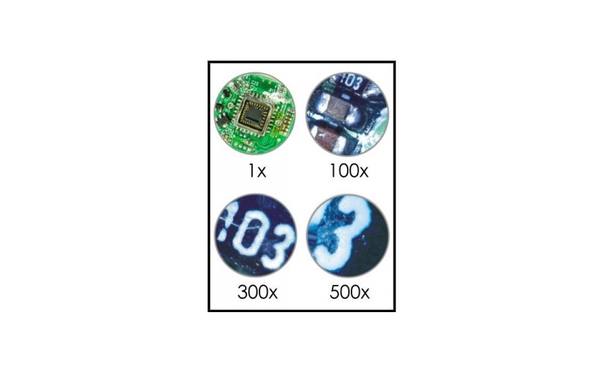 میکروسکوپ دیجیتال 500X USB Digital Microscope پایه چرخان میکروسکوپ دیجیتال 500X USB Digital Microscope پایه چرخان