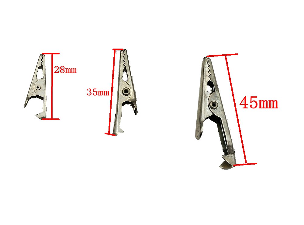 مجموعه 56 عددی گیره سوسماری بزرگ سفید مجموعه 56 عددی گیره سوسماری بزرگ سفید