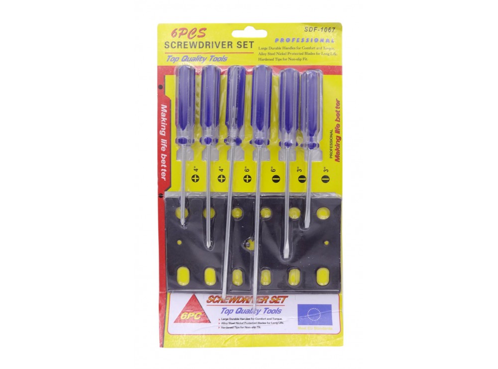 ست پیچ گوشتی 6 تایی مدل 1067