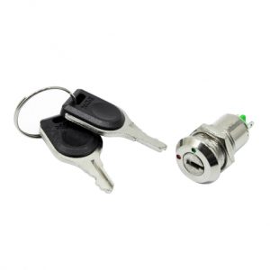 مجموعه 6 عددی سوئیچ آلفا 2 حالته با کلید فلزی XL16C دارای هولدر روبردی