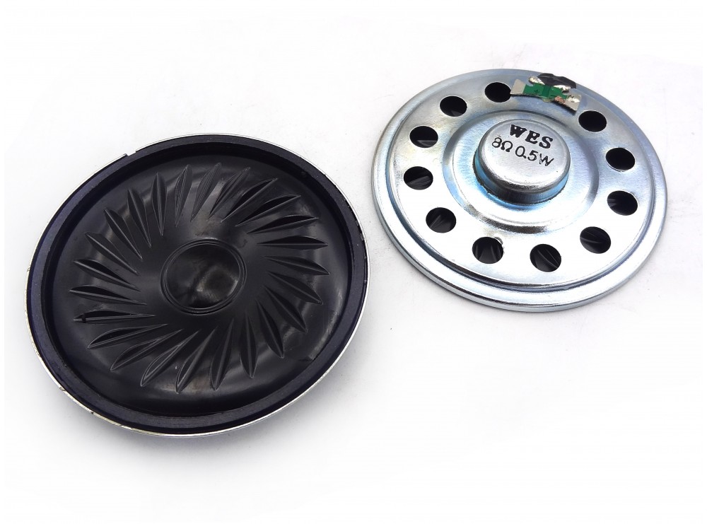 مجموعه 6 عددی بلندگو - اسپیکر 8 اهم 0.5 وات قطر 55mm