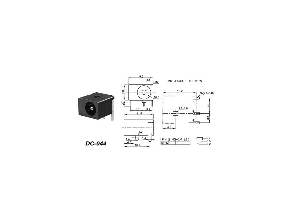 مجموعه 69 عددی جک آداپتور لپتاپی استاندارد مدل DC-044 مجموعه 69 عددی جک آداپتور لپتاپی استاندارد مدل DC-044