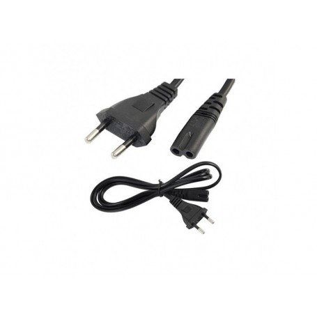 مجموعه 7 عددی کابل برق دوچاک (ضبطی) مشکی 1 متری مجموعه 7 عددی کابل برق دوچاک (ضبطی) مشکی 1 متری