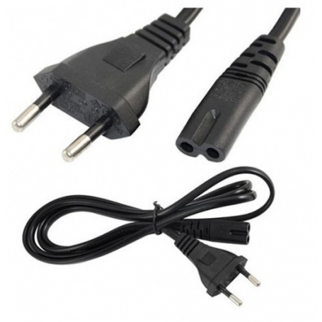 مجموعه 7 عددی کابل برق دوچاک (ضبطی) مشکی 1.2متری مجموعه 7 عددی کابل برق دوچاک (ضبطی) مشکی 1.2متری