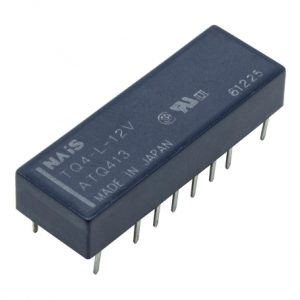 مجموعه 7 عددی رله 12V مینیاتوری 16 پایه ژاپنی مارک NAiS کد TQ4L