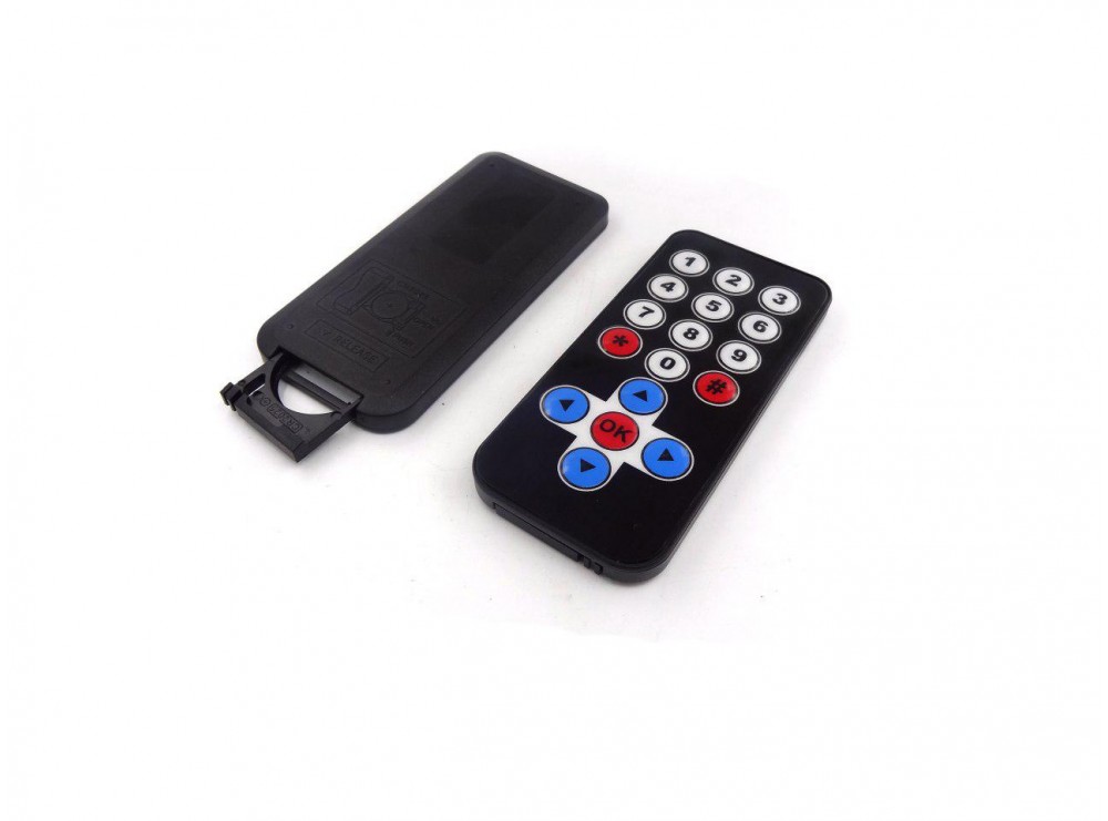 مجموعه 7 عددی ریموت کنترل مادون قرمز 17 کلید