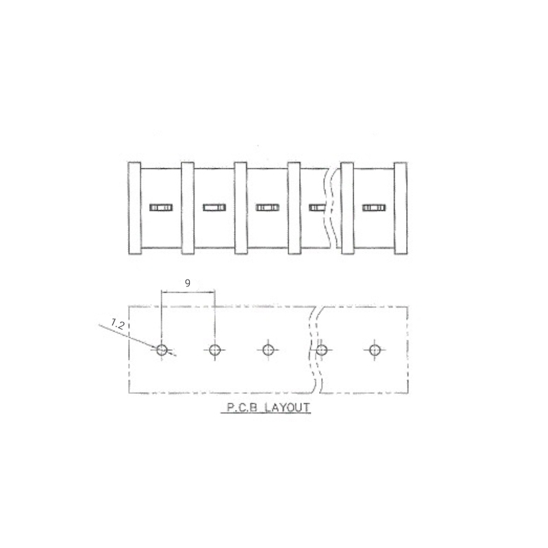 مجموعه 7 عددی ترمینال پیچی T34-12Pin