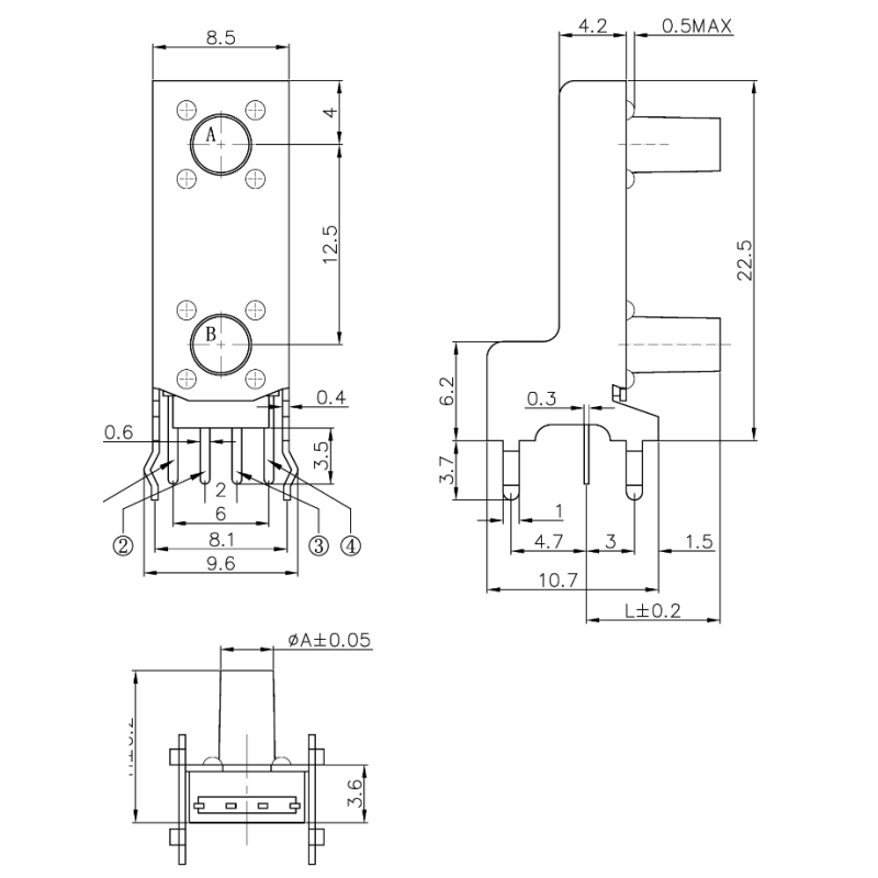 مجموعه 72 عددی تک سوئیچ دوبل چهار پایه رایت هولدر دار مدل SH-06G-04