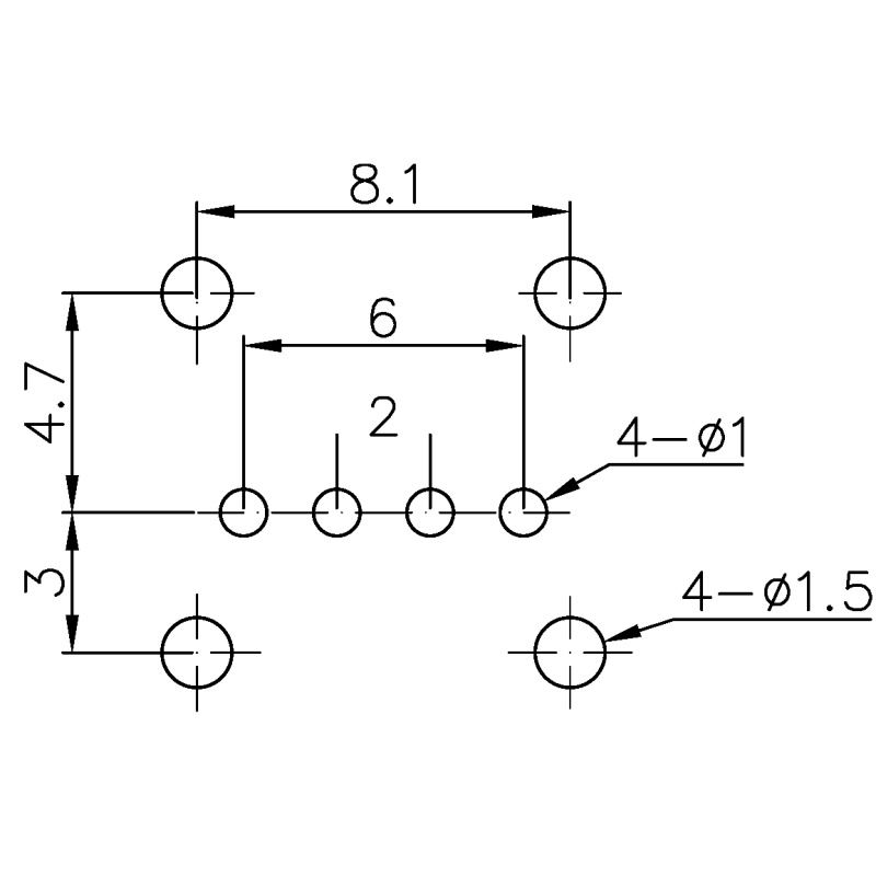 مجموعه 72 عددی تک سوئیچ دوبل چهار پایه رایت هولدر دار مدل SH-06G-04