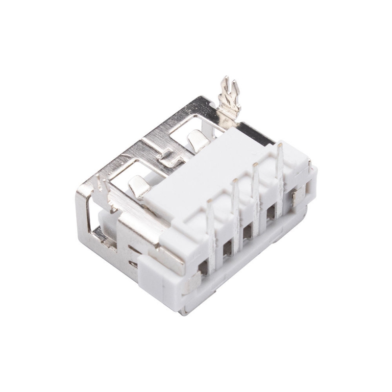 مجموعه 73 عددی کانکتور USB-A مادگی کوتاه 10mm رنگ سفید