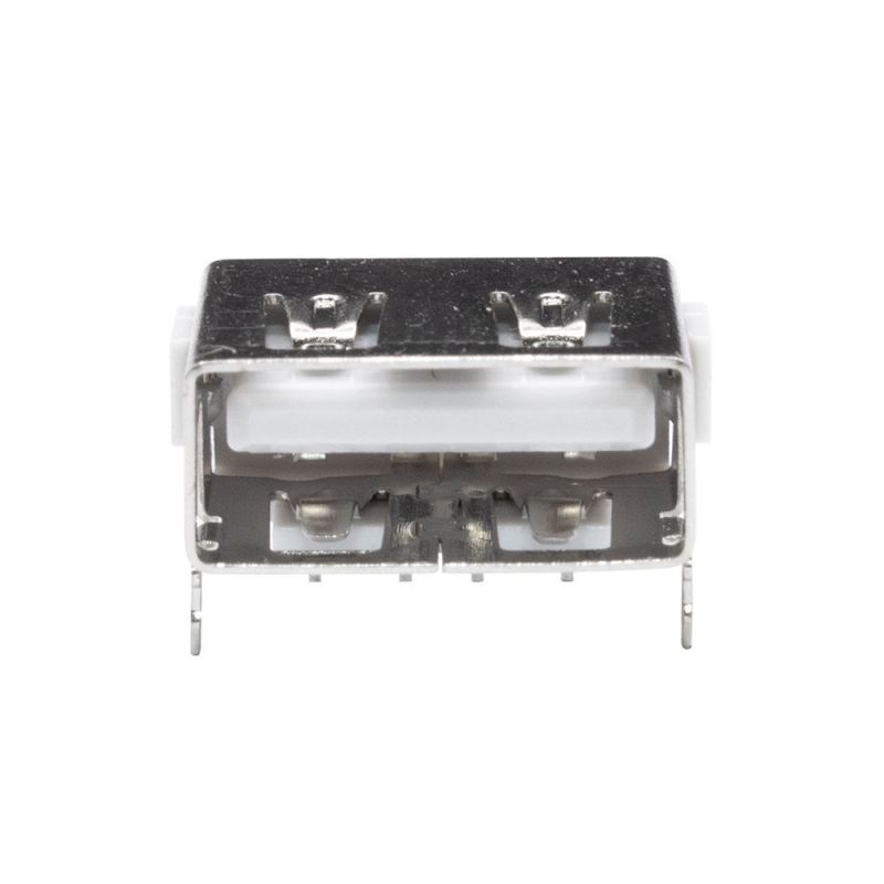 مجموعه 73 عددی کانکتور USB-A مادگی کوتاه 10mm رنگ سفید