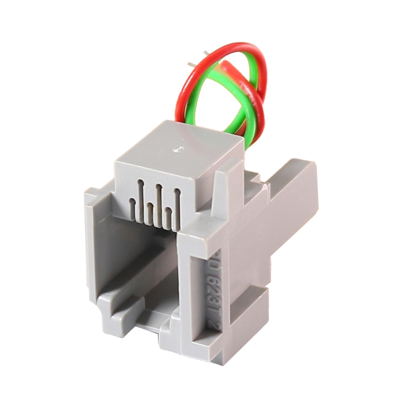 مجموعه 75 عددی سوکت تلفن مادگی سیم دار 6P2C