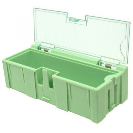 جعبه قطعات 75x31.5x21 SMD سبز جعبه قطعات 75x31.5x21 SMD سبز