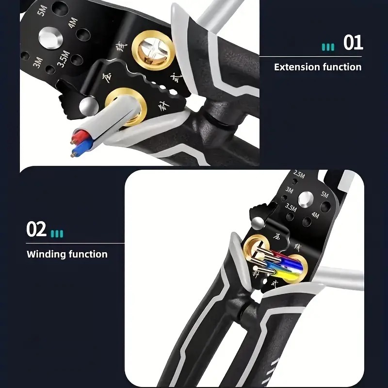 سیم لخت کن حرفه ای چندکاره 8 اینچ سیم لخت کن حرفه ای چندکاره 8 اینچ