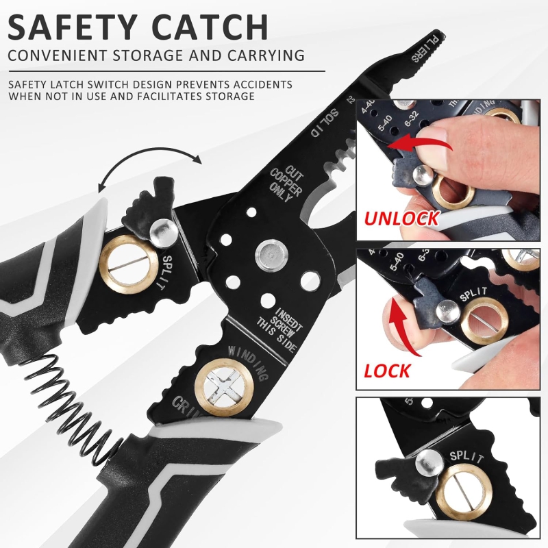 سیم لخت کن حرفه ای چندکاره 8 اینچ سیم لخت کن حرفه ای چندکاره 8 اینچ