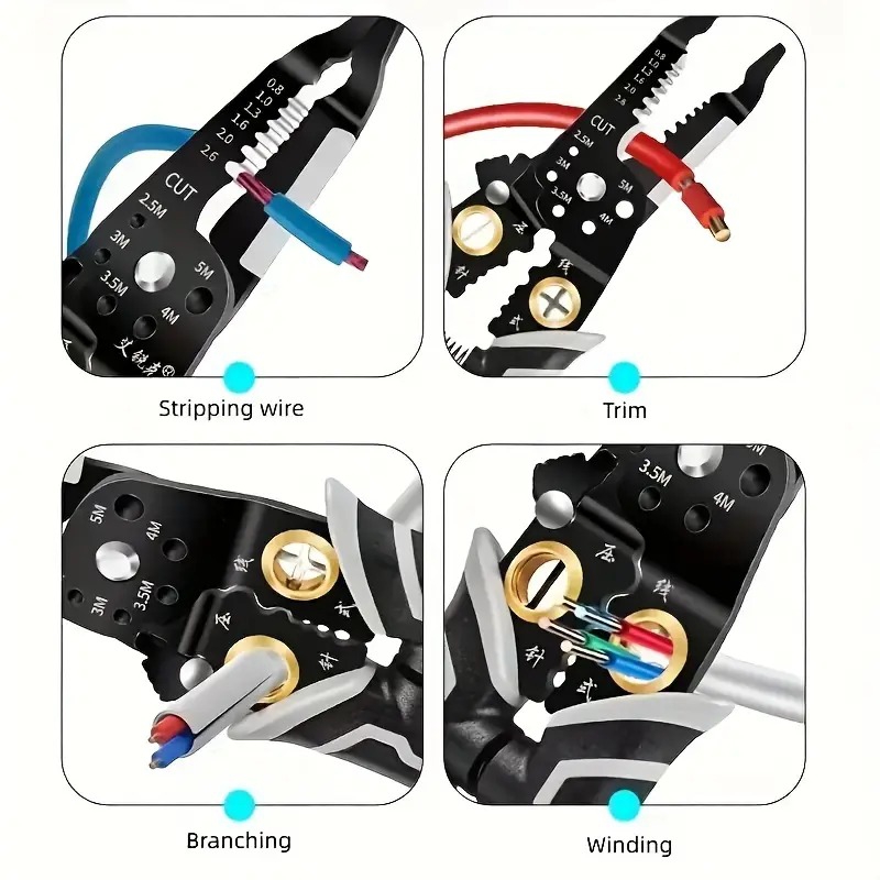 سیم لخت کن حرفه ای چندکاره 8 اینچ سیم لخت کن حرفه ای چندکاره 8 اینچ