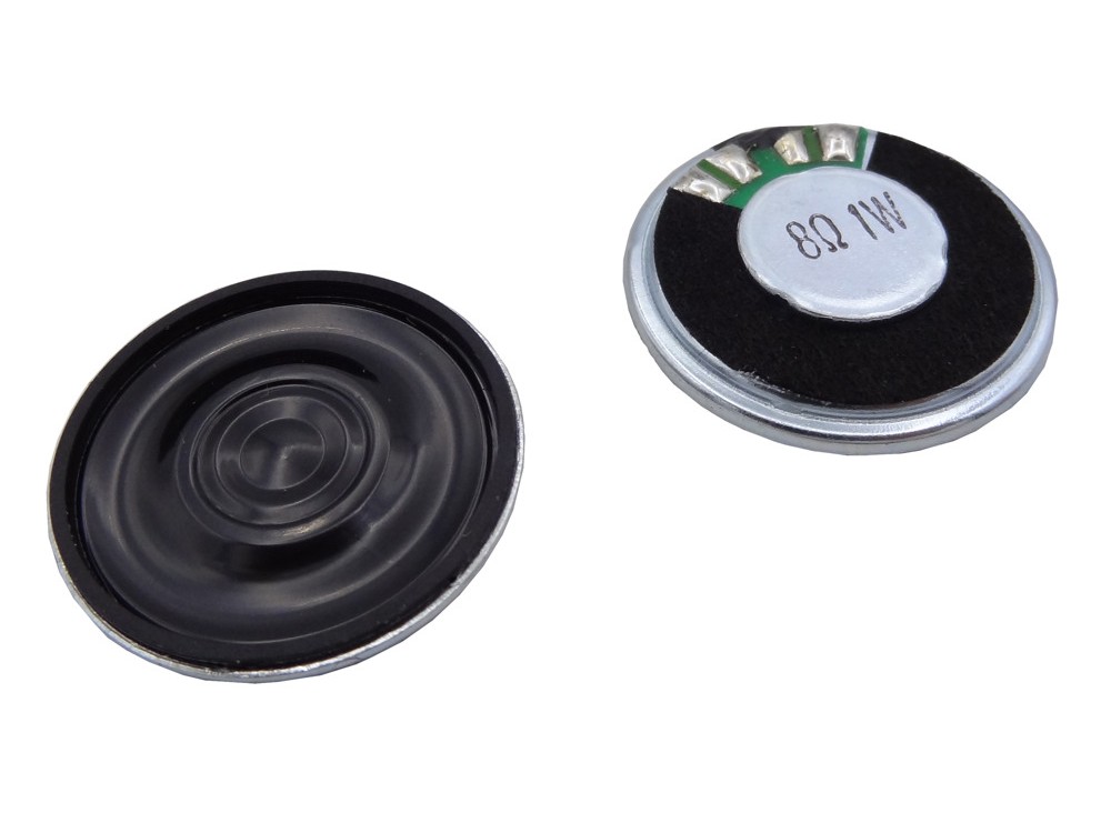 مجموعه 8 عددی بلندگو - اسپیکر 8 اهم 1 وات قطر 28mm