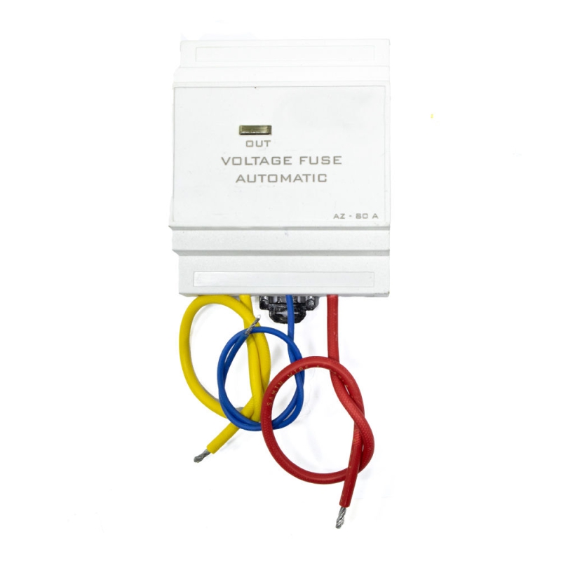 محافظ ولتاژ زیر کنتوری برق 80 آمپر مدل AZ80A مخصوص کل ساختمان