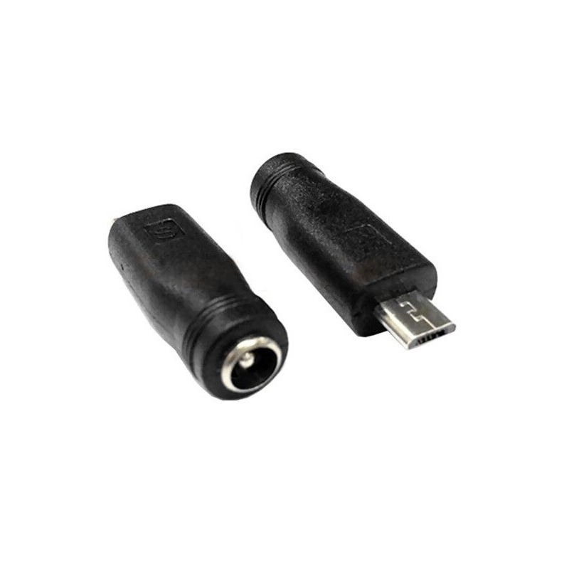 مجموعه 9 عددی تبدیل جک آداپتور 5.5mm به USB MICRO مجموعه 9 عددی تبدیل جک آداپتور 5.5mm به USB MICRO