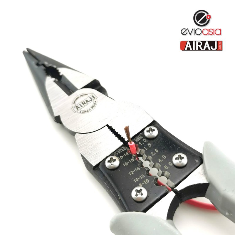 دم باریک و سیم لخت کن حرفه ای سایز 9 اینچ AIRAJ مدل 2619