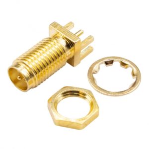 مجموعه 9 عددی کانکتور SMA-PCB نری بلند 16.5mm