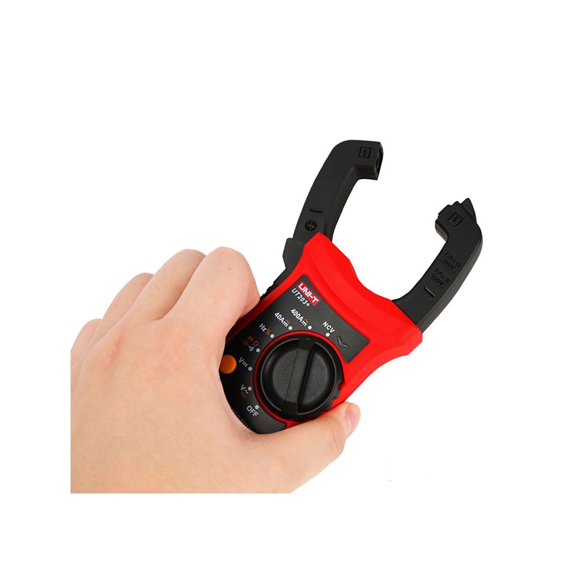 کلمپ متر دیجیتال AC-DC ـ 400 آمپر UNI-T مدل +UT203