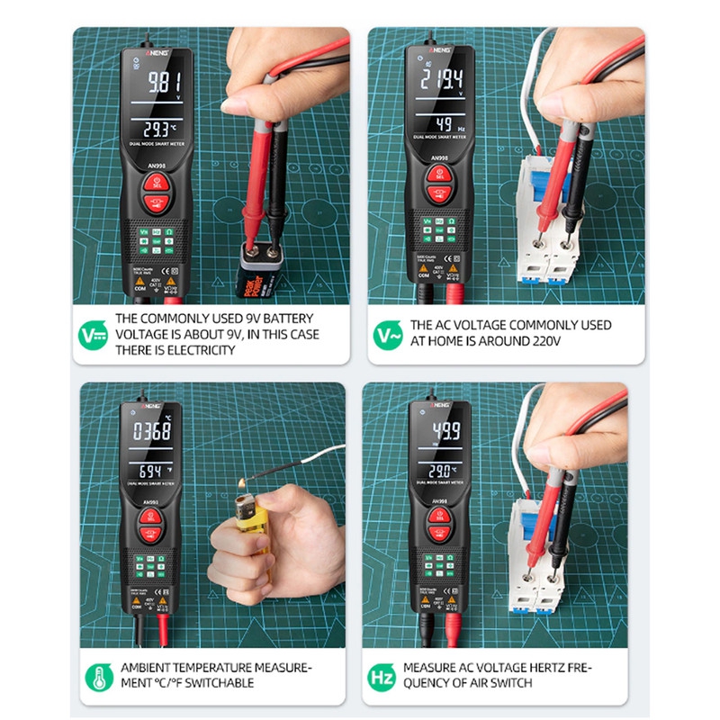 مولتی متر دیجیتالی ANENG مدل AN998