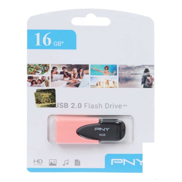 فلش مموری پی ان وای مدل Attache4 USB 2.0 ظرفیت 16 گیگابایت