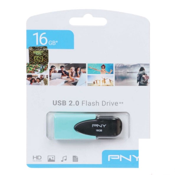 فلش مموری پی ان وای مدل Attache4 USB 2.0 ظرفیت 16 گیگابایت
