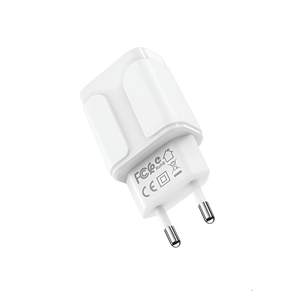 شارژر دیواری بروفون مدل BA37A به همراه کابل تبدیل microUSB