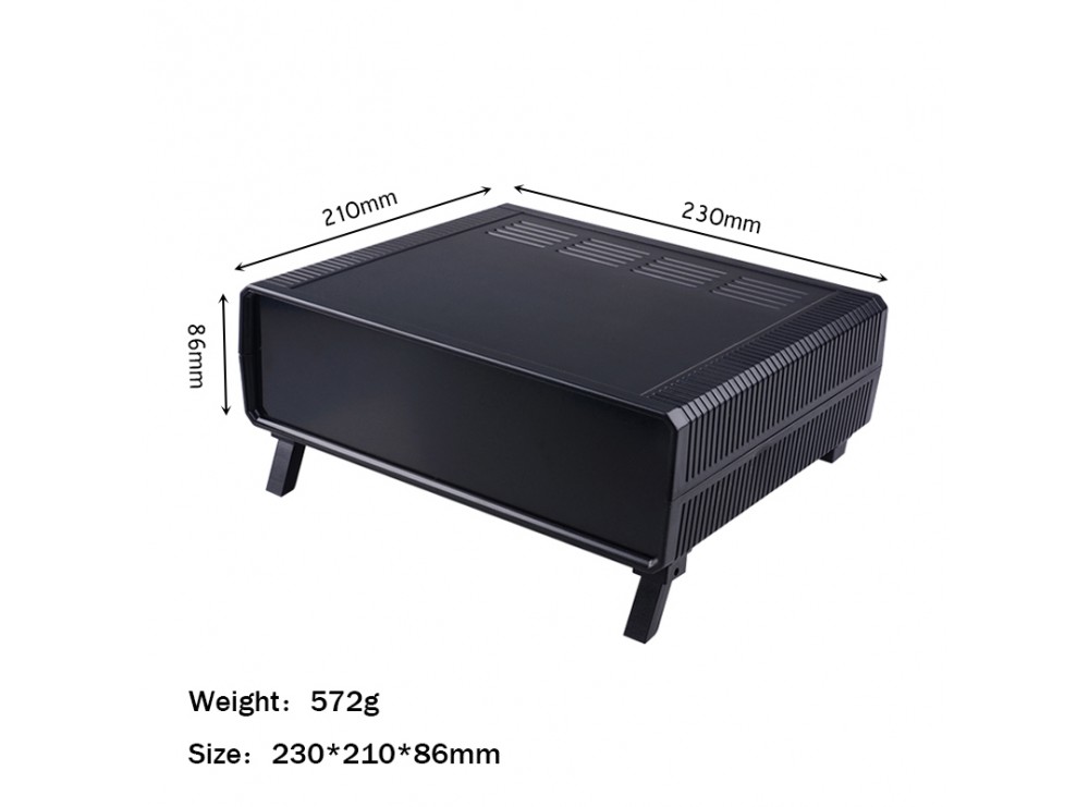 جعبه برد پلاستیکی رو میزی پایه دار مدل BDH سایز 230x210x86mm
