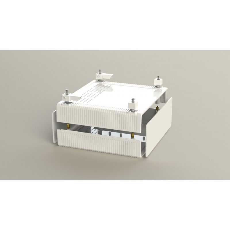 جعبه برد پلاستیکی رو میزی پایه دار مدل BDH سایز 290x260x80mm جعبه برد پلاستیکی رو میزی پایه دار مدل BDH سایز 290x260x80mm