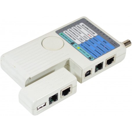 تستر کابل BNC-RJ45-RJ11-USB مدل TS-405 تستر کابل BNC-RJ45-RJ11-USB مدل TS-405