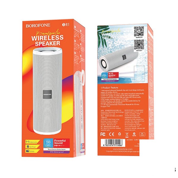 اسپیکر بلوتوثی قابل حمل بروفون مدل BR1