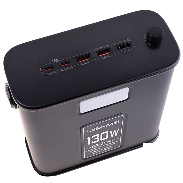 پاوربانک یوسمز مدل CD196 ظرفیت 80000 میلی آمپر ساعت