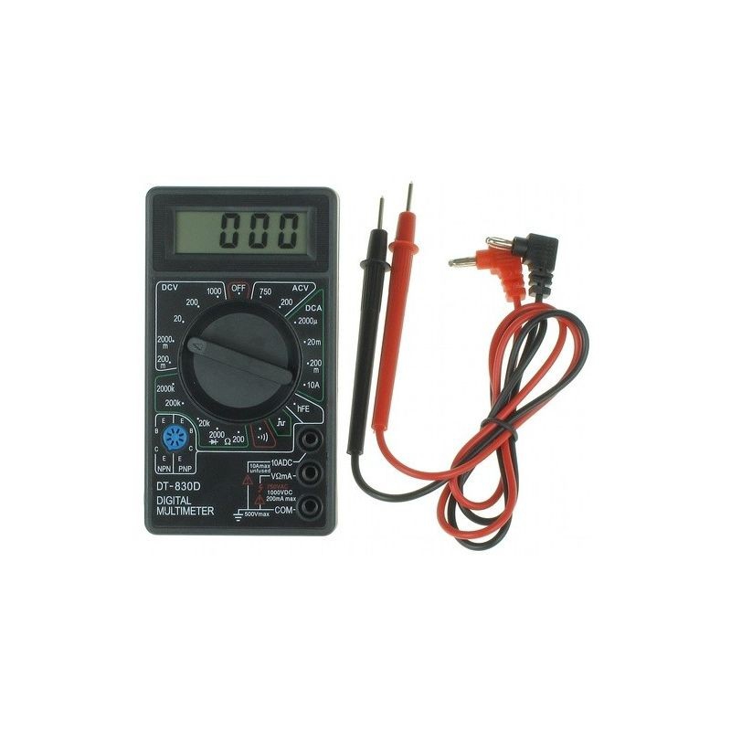 مولتی متر دیجیتالی DT-830/832D مشکی