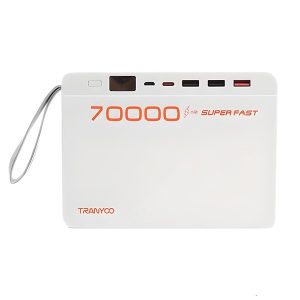 پاوربانک ترانیو مدل F17 ظرفیت 70000 میلی آمپر