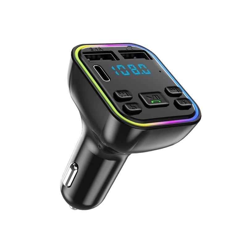 FM پلیر بلوتوثی و شارژر فندکی خودرو فست شارژ PD مدل G38