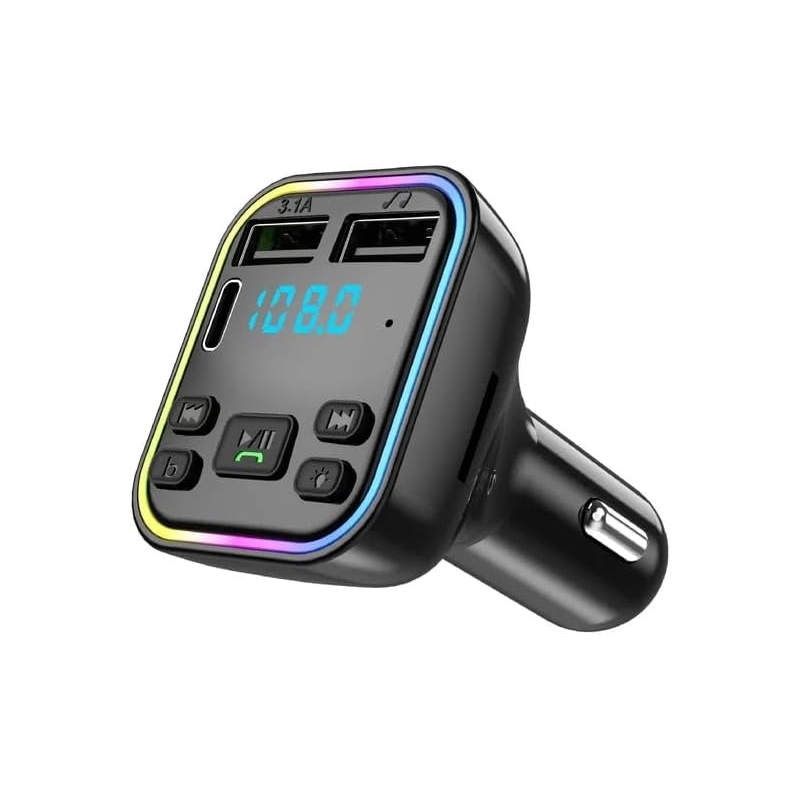 FM پلیر بلوتوثی و شارژر فندکی خودرو فست شارژ PD مدل G38