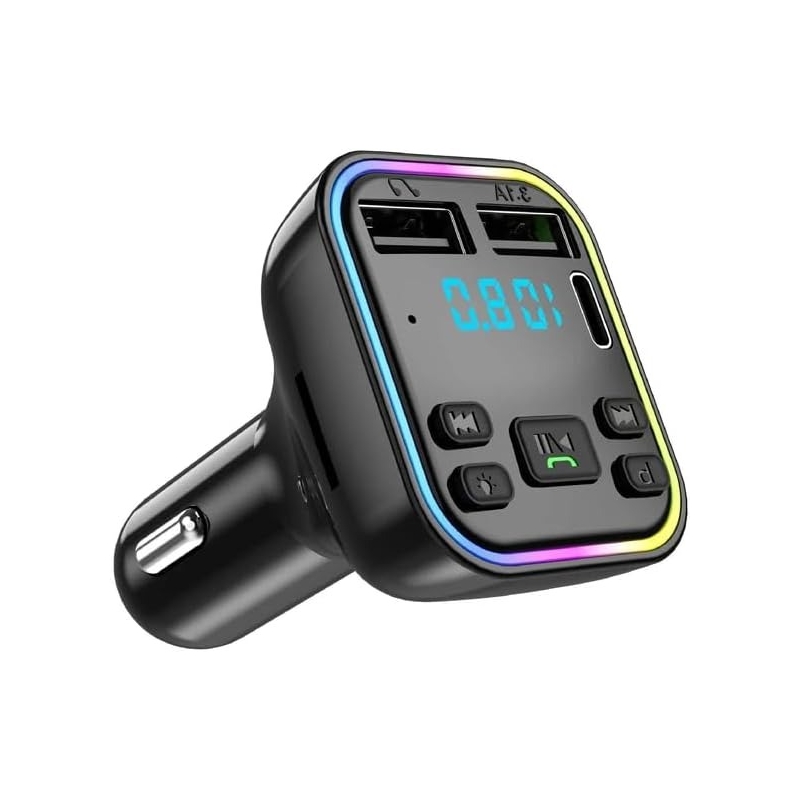 FM پلیر بلوتوثی و شارژر فندکی خودرو فست شارژ PD مدل G38