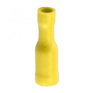 سرسیم لول مادگی روکش دار زرد مدل FRD5.5-195 بسته100 تایی