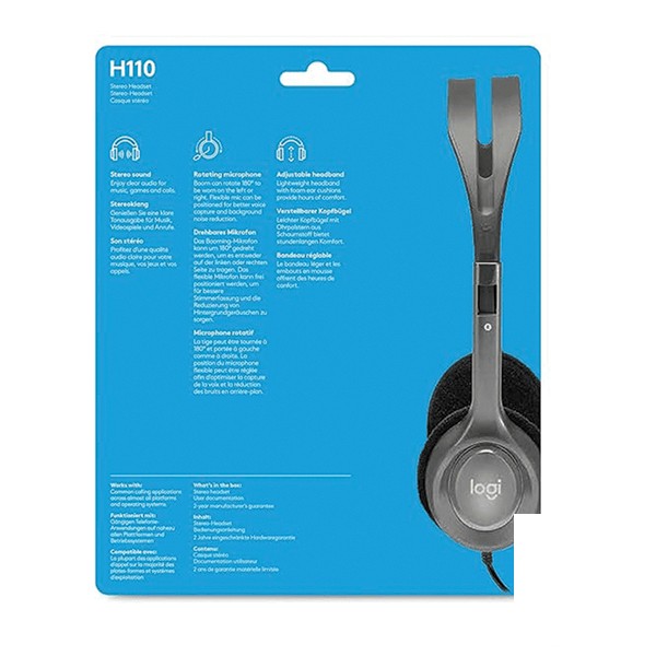 هدفون لاجیتک مدل H110