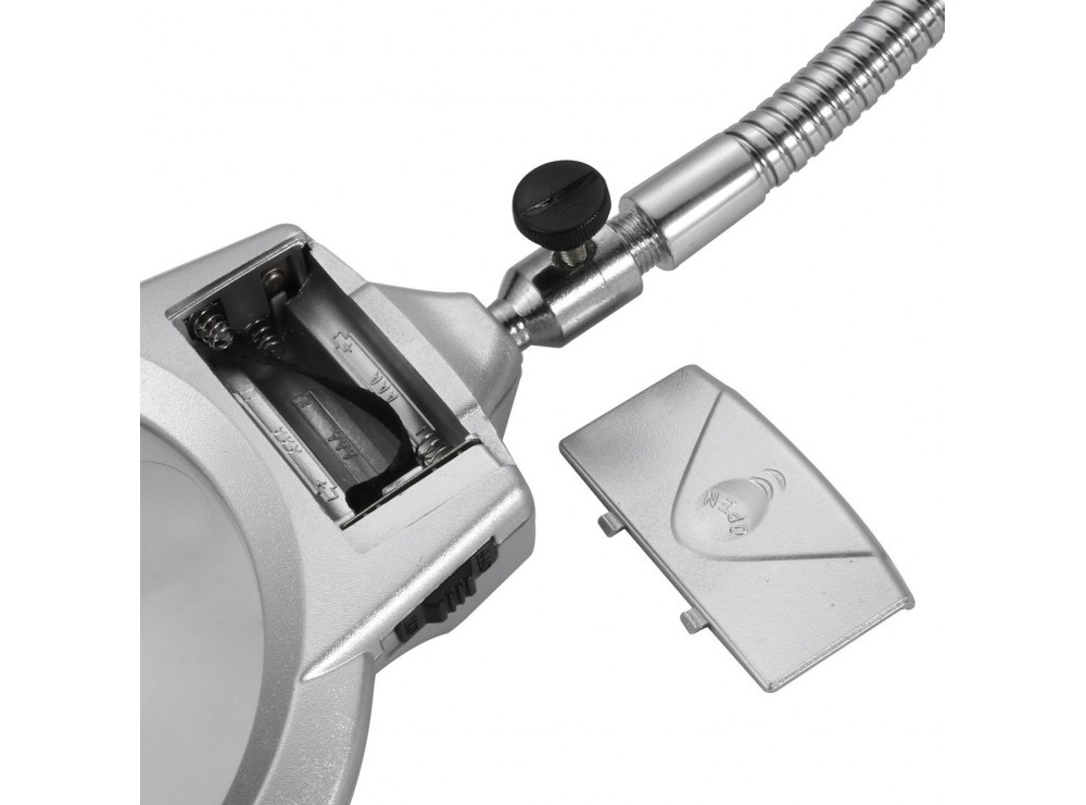 ذره بین بغل میزی گیره ای JM509-A