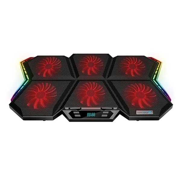 پایه خنک کننده لپ تاپ کول کلد مدل K40 RGB پایه خنک کننده لپ تاپ کول کلد مدل K40 RGB
