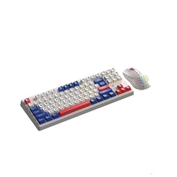 کیبورد و ماوس بی سیم گیمینگ لاجی کی KM329W