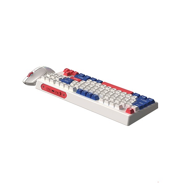 کیبورد و ماوس بی سیم گیمینگ لاجی کی KM329W